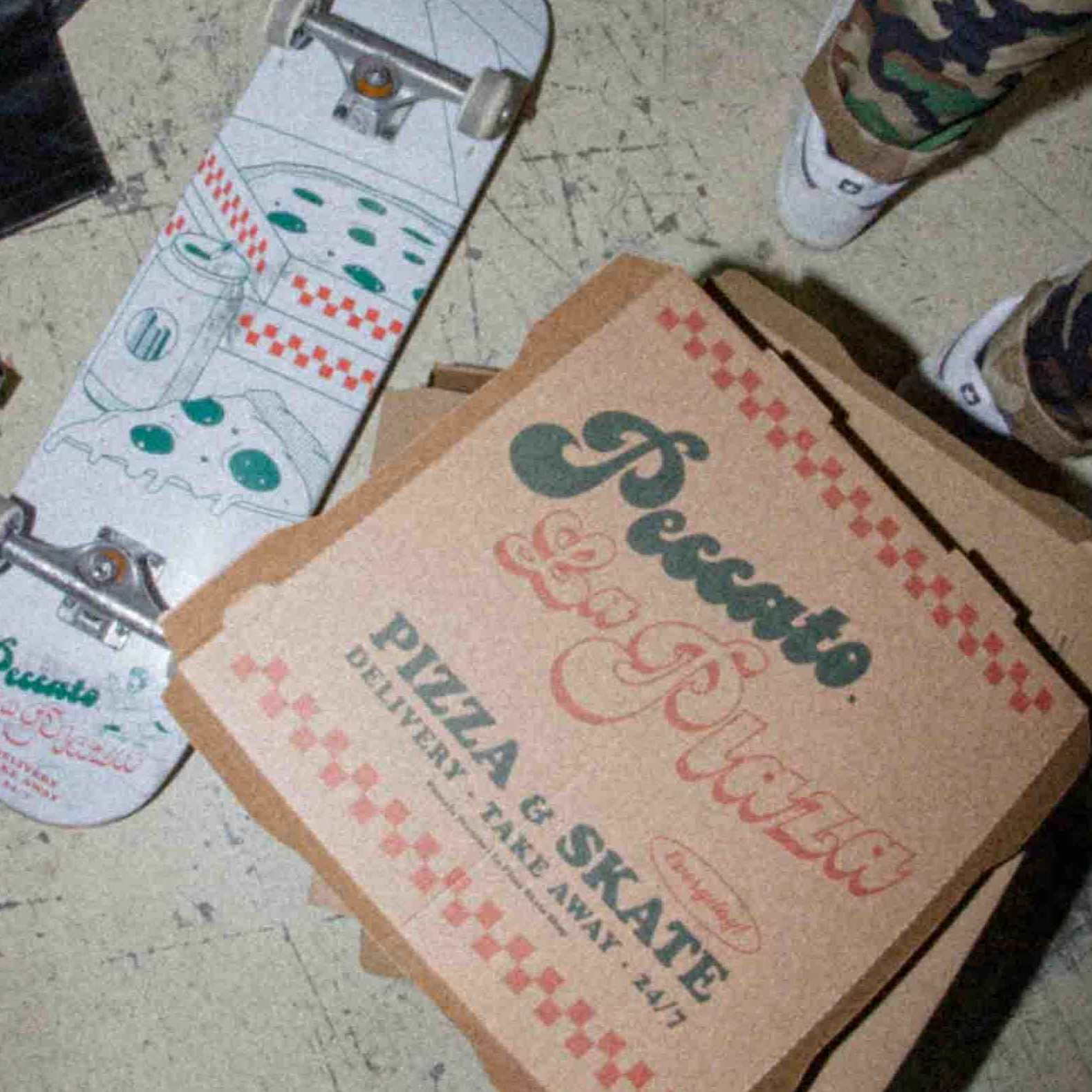 LaPlaza Skateshop Donosti x Pizzería Peccato Donosti